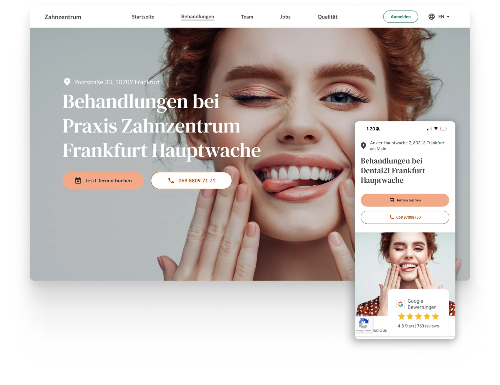 Availy booking surface on desktop and mobile
